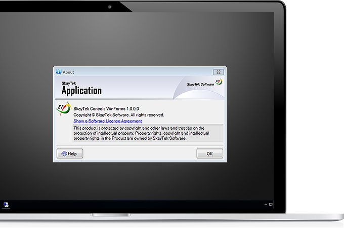 SkayTek Controls WinForms - About