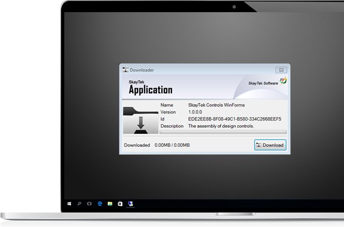 SkayTek Controls WinForms - Downloader