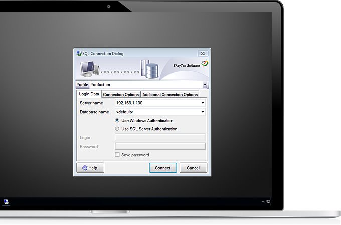 SkayTek Controls WinForms - SQL Connection Dialog